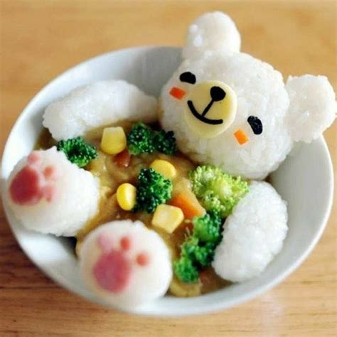 White Rice Art – Fun Food – Fancy Life Corner