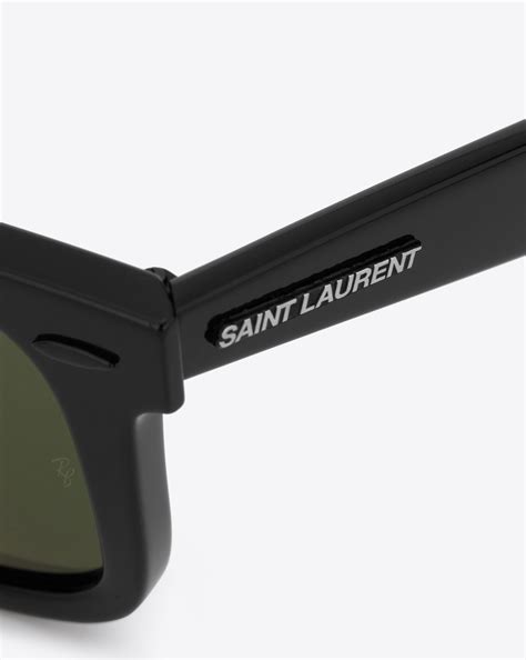 Hailey Bieber Introduces The Saint Laurent X Ray Ban Collaboration V