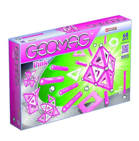 Geomag Klocki Magnetyczne Pink Panels Geo Geomag Sklep Empik