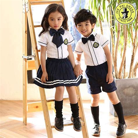 Custom Primary School Uniforms Kids School Uniform Design Uniform OEM ...