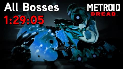 Metroid Dread All Bosses Speedrun In 1 29 05 YouTube