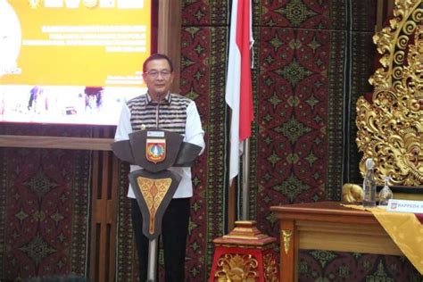 Bupati Gede Dana Buka Forum Konsultasi Publik Rpjp Tahun Balipost