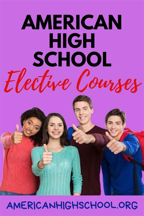 American High School Elective Courses High School Electives American