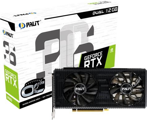Palit GeForce RTX 3060 Dual 12GB OC GPU - NE63060T19K9-190AD | CCL ...