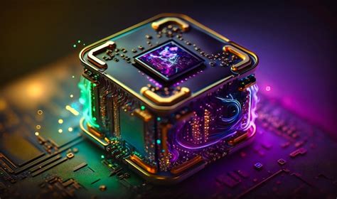 Premium Photo | Quantum computing chip