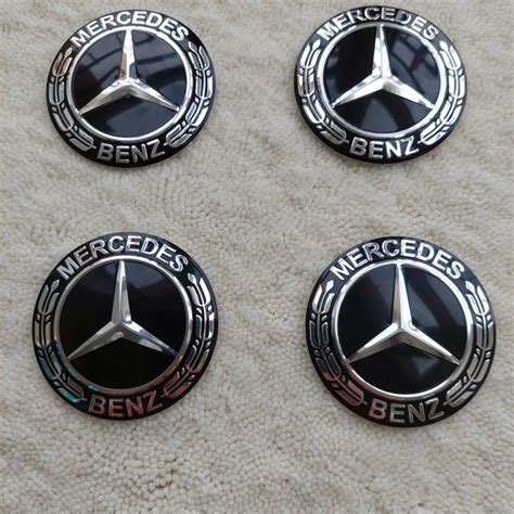 mercedes benz wheel center cap stickers etsy