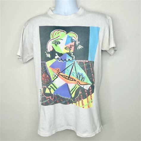 Picasso Shirts Vintage Pablo Picasso Unisex Original 988 Graphic Art Tee Poshmark