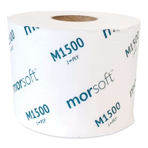 Morcon Paper Morsoft Controlled Bath Tissue Septic Safe 1 Ply White