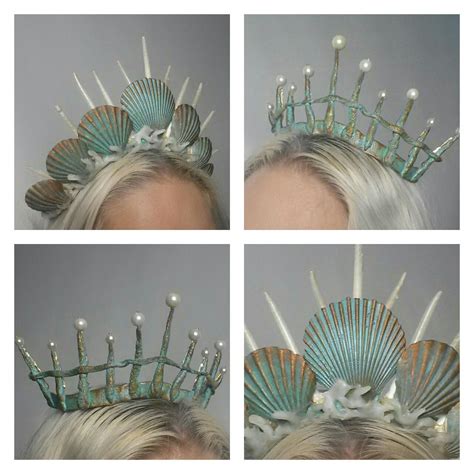 How To Make A Diy Mermaid Crown With Seashells Artofit