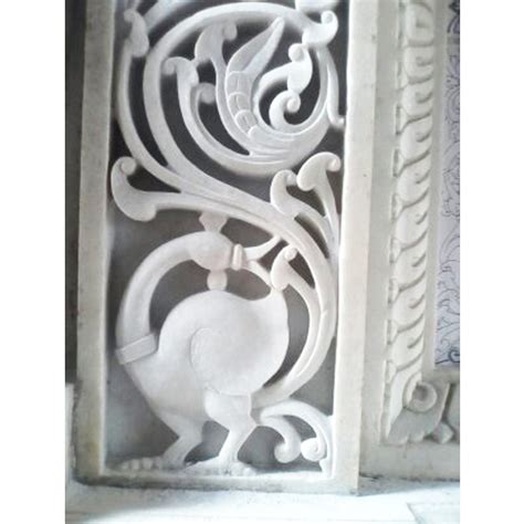 White Carving Marble Jali At Rs Piece In Sirohi Id