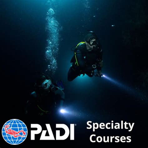 PADI Specialty Courses The Diving Center