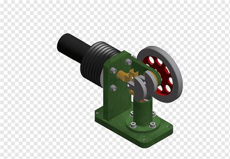 Stirling Engine Autocad Autodesk Inventor Gráficos por ordenador en 3D