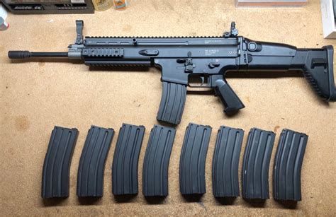 SOLD Upgraded Tokyo Marui Scar L MK16 NGRS Next Gen Recoil Shock AEG