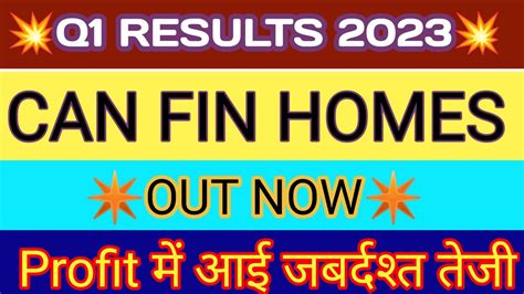 Can Fin Homes Q Results Can Fin Homes Results Can Fin Homes Share