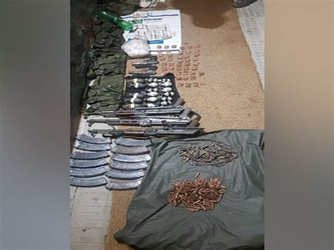 Security Forces Recover Huge Cache Of Arms Ammunition In J K S Bandipora