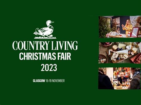 Country Living Christmas Fair 2024 Glasgow Anna Maisey