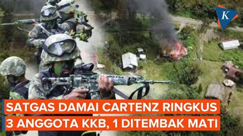 Satgas Operasi Damai Cartenz Sukses Ringkus Anggota Kkb Dengan Peran