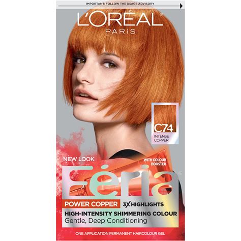 L Oreal Paris Feria Multi Faceted Shimmering Permanent Hair Color C74