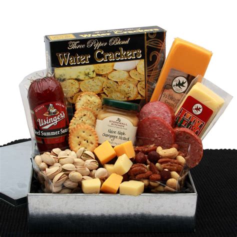 Gourmet Sausage And Cheese Snack Sampler Order Today