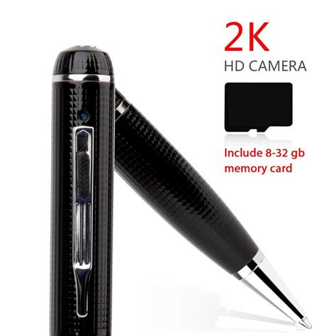 Spy Pen Hidden Camera Full Hd 1296p 32gb Pen Spy Cam Espias