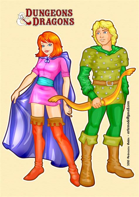 Sheila and Hank Dungeons Dragons by Artemode on DeviantArt | Dungeons ...