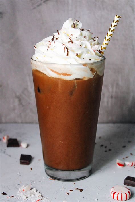 Iced Peppermint Mocha The Fig Jar