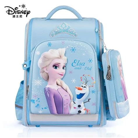 Disney Frozen School Bags For Girls Elsa Anna Olaf Causal Large ...