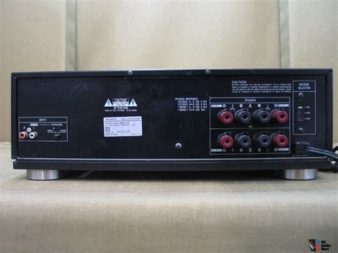 Sony TA N330ES Vintage Stereo Power Amplifier Photo 1521775 US Audio