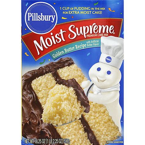 Pillsbury Moist Supreme Cake Mix Premium Golden Butter Recipe Shop Fairplay Foods