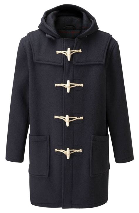 Original Montgomery Duffle Coat Wooden Toggle Navy | Buy British ...