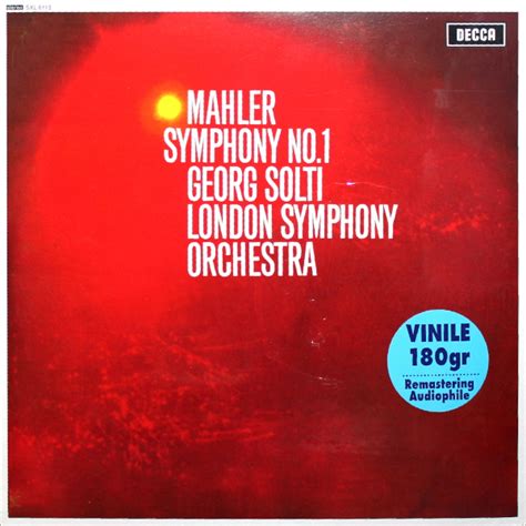 Symphony No Gustav Mahler Georg Solti London