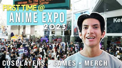 My First Time At Anime Expo Cosplays Games Merch Youtube