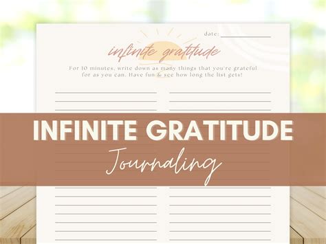 Gratitude Journal Printable Digital Planner Gratitude Prompts List
