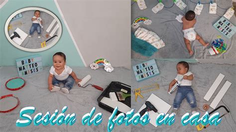 Sesi N De Fotos Para Bebes De Meses Ideas De Fotos Bebes En Casa