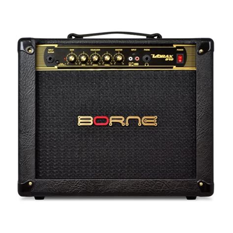 Amplificador Guitarra Borne Vorax 840 40W RMS Preto Bi Schumann