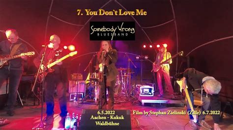 Somebody Wrong Bluesband You Don T Love Me Blues Cover