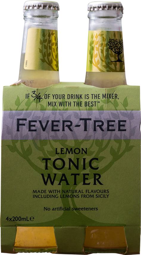 Fever Tree Sicilian Lemon Tonic 4pack Notwasted