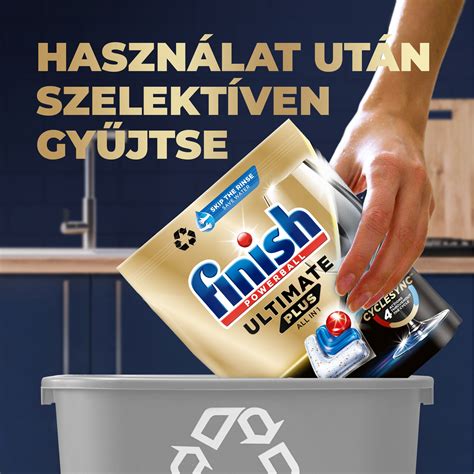 Finish Ultimate Plus All in 1 mosogatógép kapszula Regular 72db eMAG hu