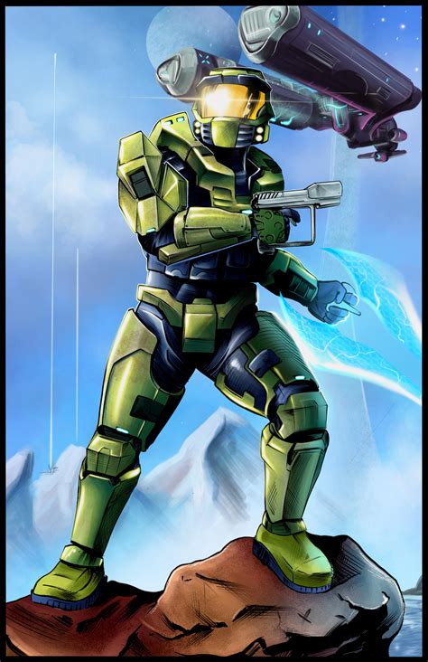 I Always Loved The Aesthetic Of Halo Ce Oc Rhalo