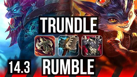 TRUNDLE Vs RUMBLE TOP 6 Solo Kills 6 1 4 NA Grandmaster 14 3