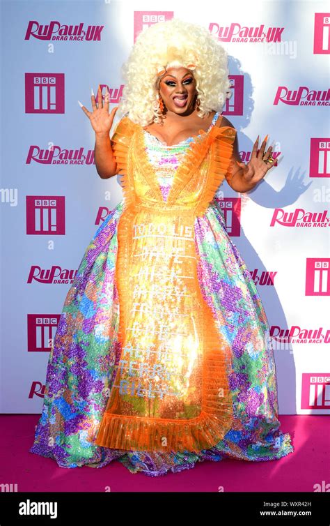 Vinegar Strokes Attending Rupaul Drag Race Premiere Hi Res Stock