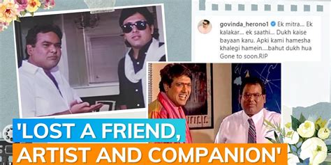 Govinda mourns ‘Saajan Chale Sasural’ co-star Satish Kaushik‘s demise ...