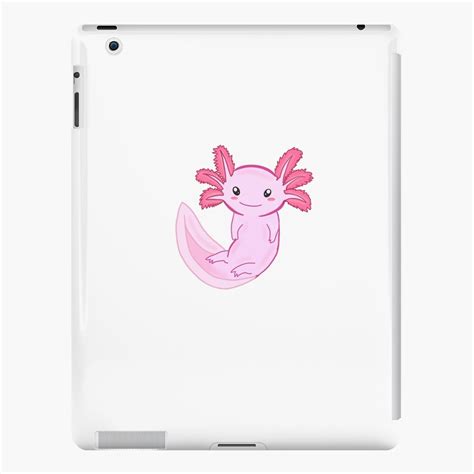 Axolotl Cute Drawing Ipad Case Skin For Sale By Brookiemave Redbubble