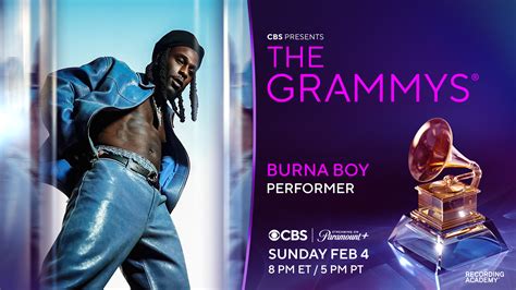 Burna Boy To Perform At 2024 Grammys