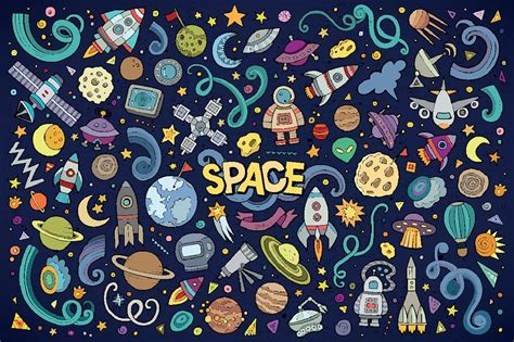 🔥 20 Space Doodles Wallpapers Wallpapersafari