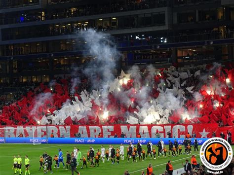 Choreografien Pyroshows Bei Fc Kopenhagen Gegen Den Fc Bayern