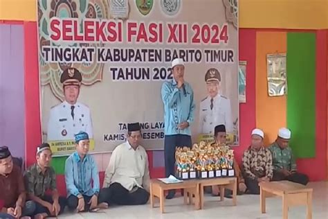 Bkprmi Barito Timur Gelar Seleksi Peserta Fasi Xii