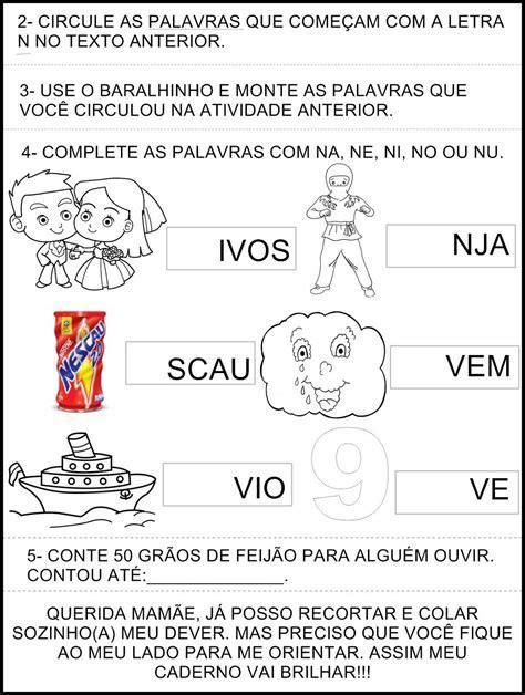 Ordem Alfabética Em Letras E Palavras Atividades