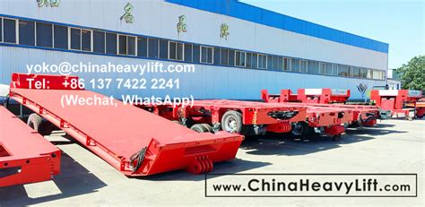 Compatible Goldhofer THP SL Chinaheavylift Produce 200 Ton Drop Deck