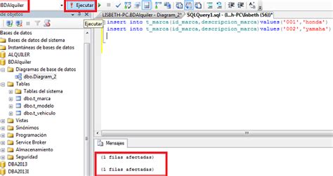 Insertar Datos En Una Tabla Con Sqlserver Neytortec Tutoriales Web